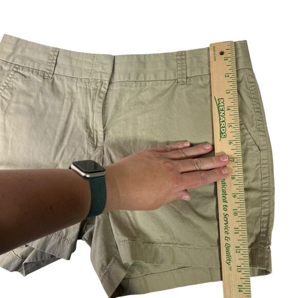 J.Crew chino shorts size 8 100 percent cotton - Picture 8 of 9